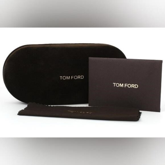 TOM FORD MARSHALL FT0929 01B Sunglasses Black Gold Frame Gray Gradient Lens 58mm - Picture 12 of 12